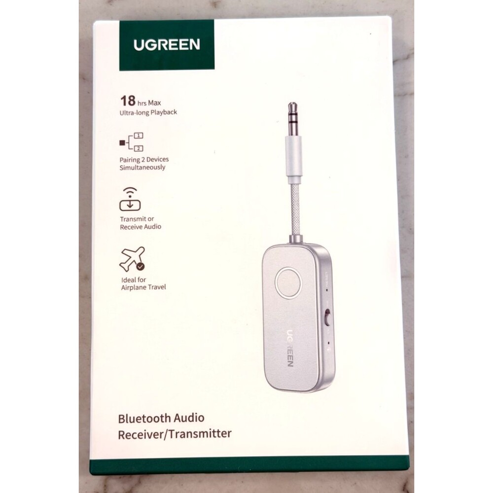 UGREEN Bluetooth 6.0 Receiver Audio Adapter model CM872 Silver